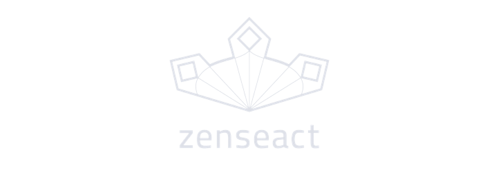 Zenseact logo vit bakgrund