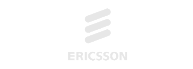Ericsson logo vit bakgrund